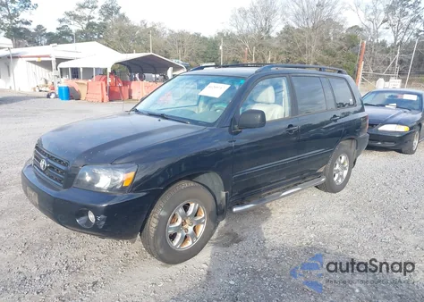2006 Toyota Highlander V6 from USA, damaged, VIN JTEEP21A460176493